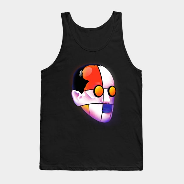 Portrait of Mondrian Tank Top by juan_ignacio_rossi